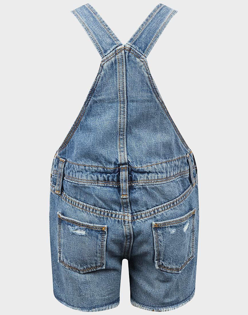 Hell Bunny Elly May Navy Denim Land Girl Dungarees – RetroEsque