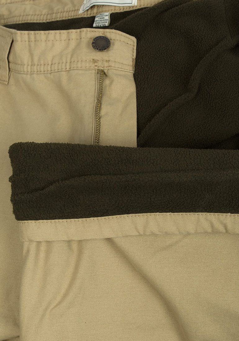 T6 MENS ELASTICATED Fleece Lined Thermal Walking Cargo Winter Trousers  M-5XL £15.99 - PicClick UK