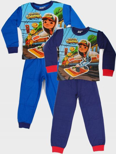 Subway Surfers Boys Top and Pants, 2-Piece Pajama Set, Sizes 4-10 